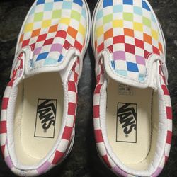 Vans Checkerboard Shoes - New - Child 11