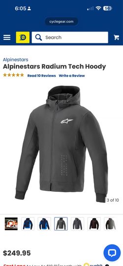 Alpine star radium tech hoodie