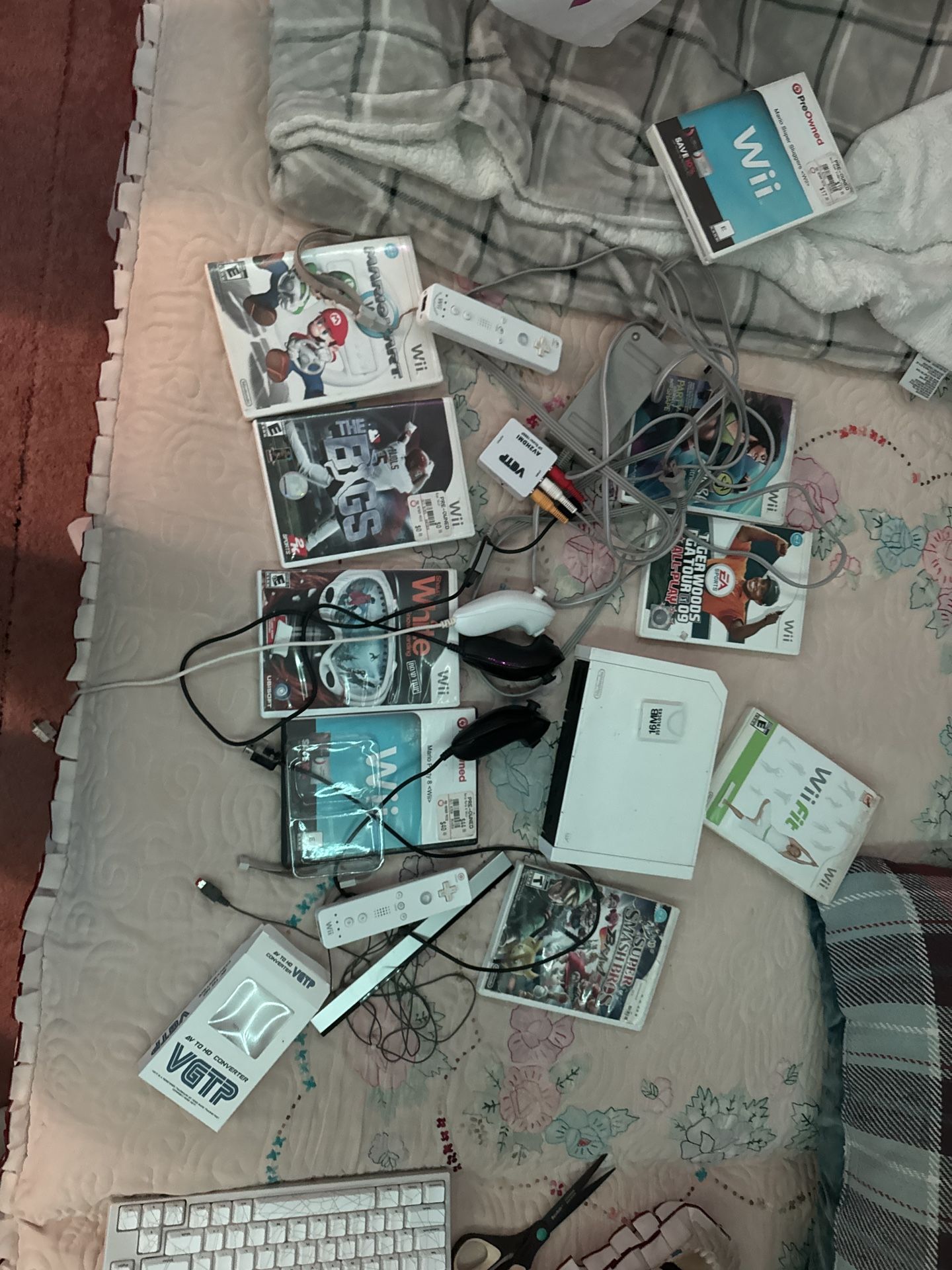 Wii For Sale With HDMI Adapter