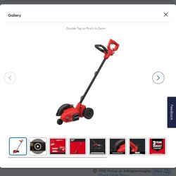 CRAFTSMAN 7.5-in Push walk behind Electric Lawn Edger