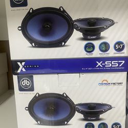 Db Drive 5x7  Speakers New
