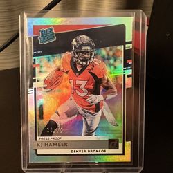 KJ Hamler Press Proof Rated Rookie /75