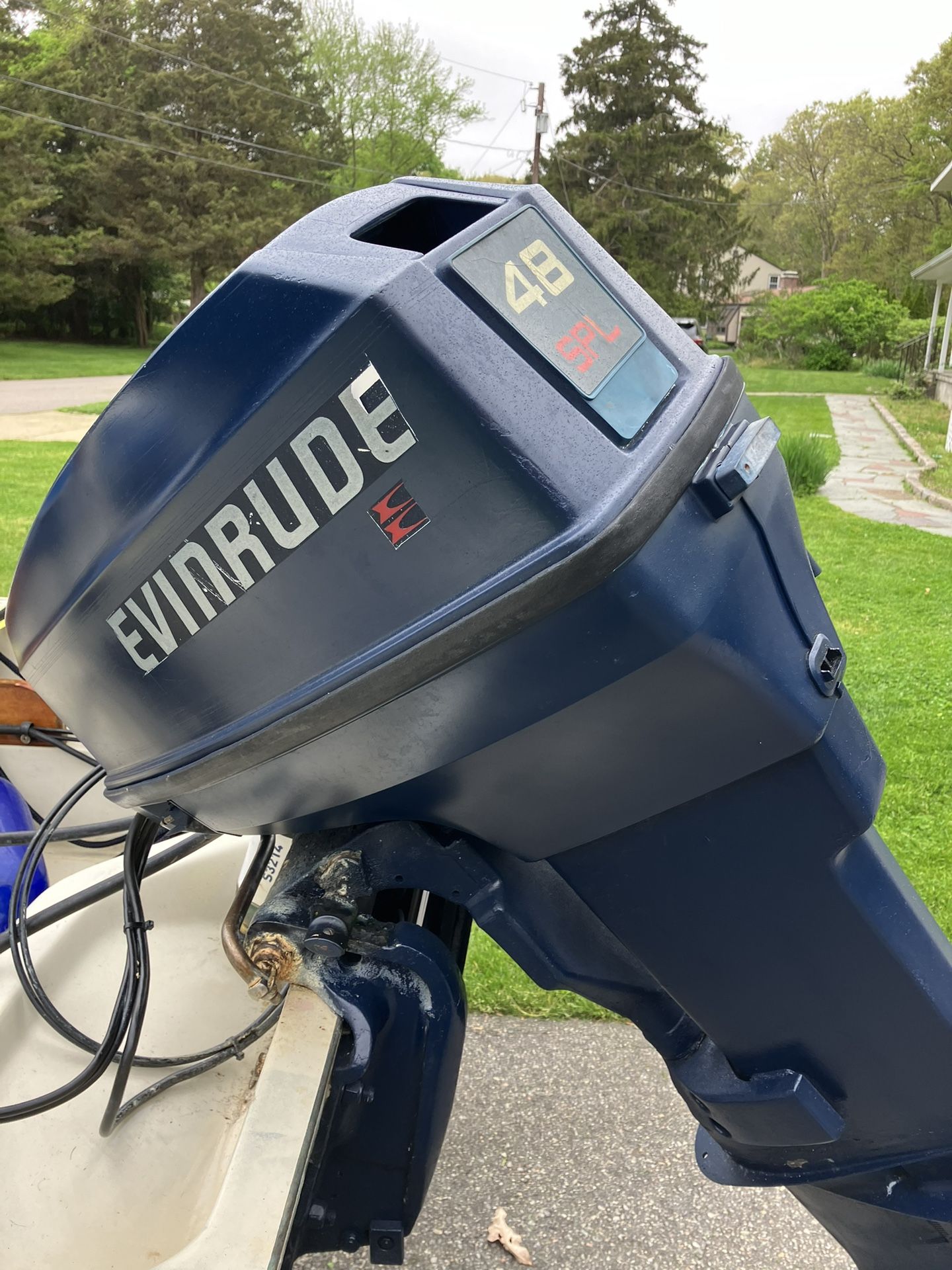 Evinrude 48hp Outboard Motor
