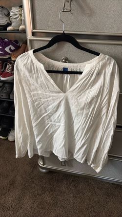 Old Navy White Blouse