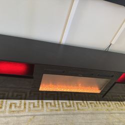 Electric Fire Tv Stand 