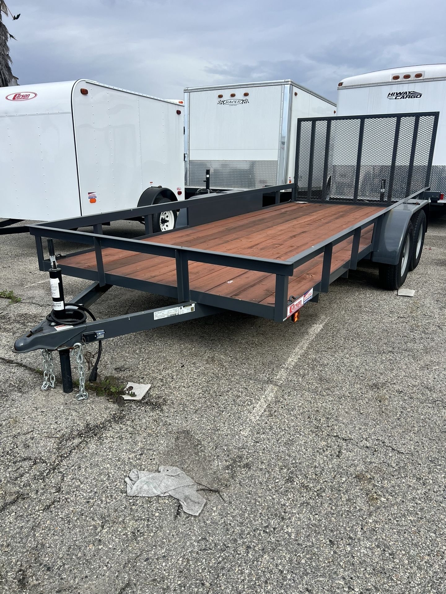 2026 Carson Standard Utility 6.5’x16’ 7K GVWR