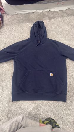 Carhartt Navy Blue Pullover Hoodie