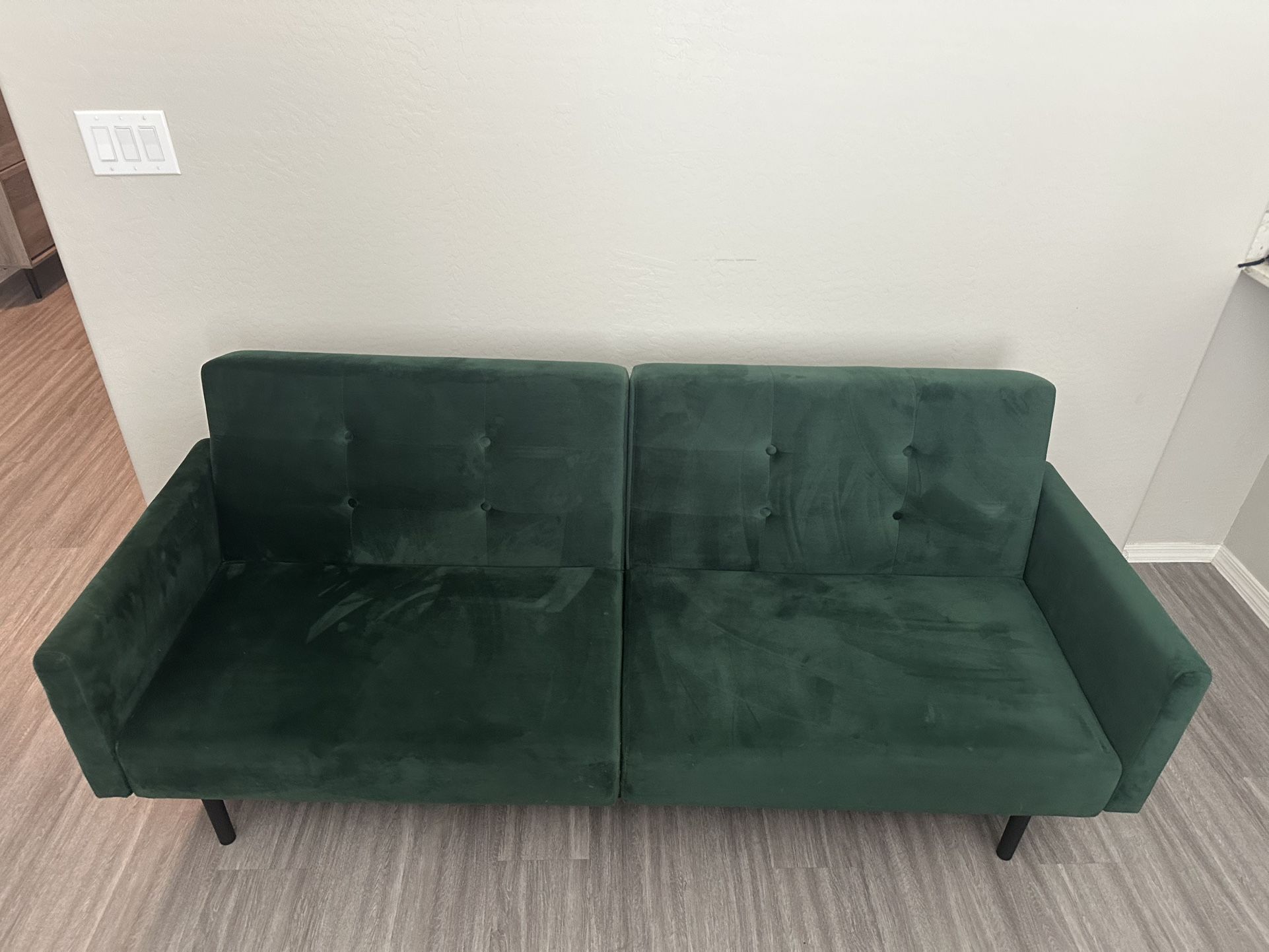Velvet Green Futon