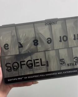Sofgel Gelx nail tips