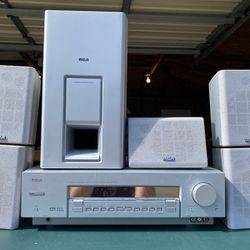 RCA 5.1 Surround Sound with amplifier and subwoofer 