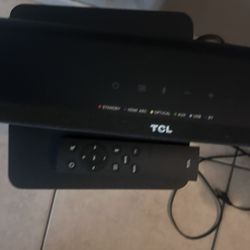 TCL Soundbar And Subwoofer