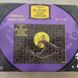 Nightmare Before Christmas Spiral Hill 1000pc Jigsaw Puzzle