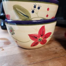 Floral Bowls