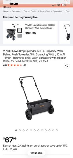 Lawn Drop Spreader