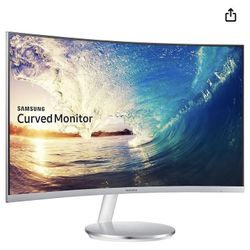 Samsung 27” Curved Monitor (new)