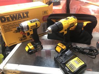 Dewalt 20vMAX impact Driver/Drill Driver kit