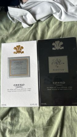 Creed aventus & silver mountain water