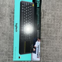 LogiTech Wireless Keyboard With Mouse Pad