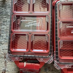 PACKOUT 5-Compartment Low-Profile Compact Small Parts Organizer