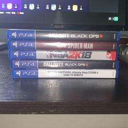 Ps4 Games Black Ops 4 Spider-Man Nba 2k Black Ops 3 Storm 4 Road To Boruto