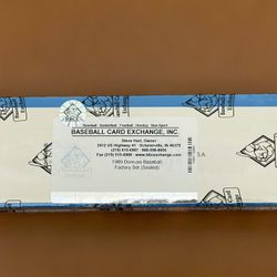 1989 Donruss Factory Unopened Baseball Card Set (BBCE Authenticated)  GRIFFEY RC