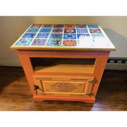 Hand Painted Table 