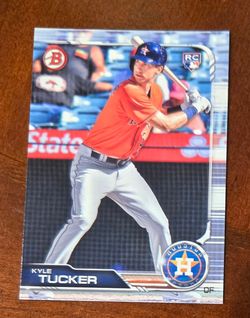 DODGERS KYLE TUCKER ROOKIE BASEBALL CARD