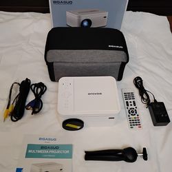 Multimedia Projector/DVD Player and Projector Screen with Stand