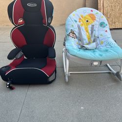 Graco Car Seat And Bouncer 