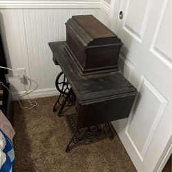 Antique sewing machine