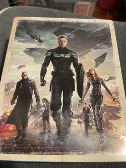 Captain America Winter Soldier Steal Book Dvd