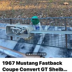1967 Mustang Fastback Coupe Convert GT Shelby ORIGINAL ASST PARTS