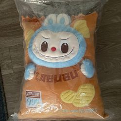Authentic Labubu Chips Pillow