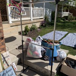 Moving Sale Clothes And Household Items
