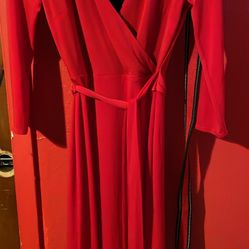 New Extra Small Dress Red Color