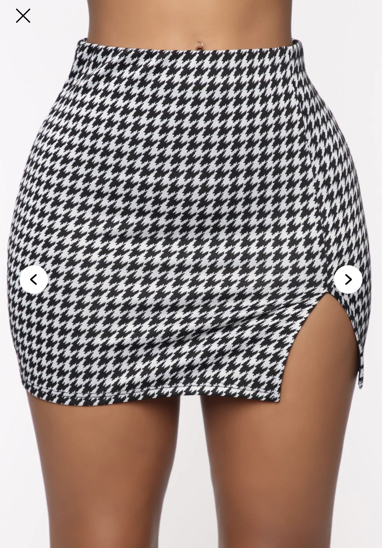 Festive Fall Fashion Nova Skirt