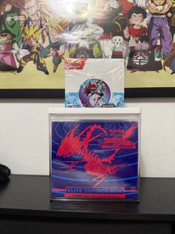 Pokemon Darkness Ablaze ETB & Journey Together Box Mint Condition