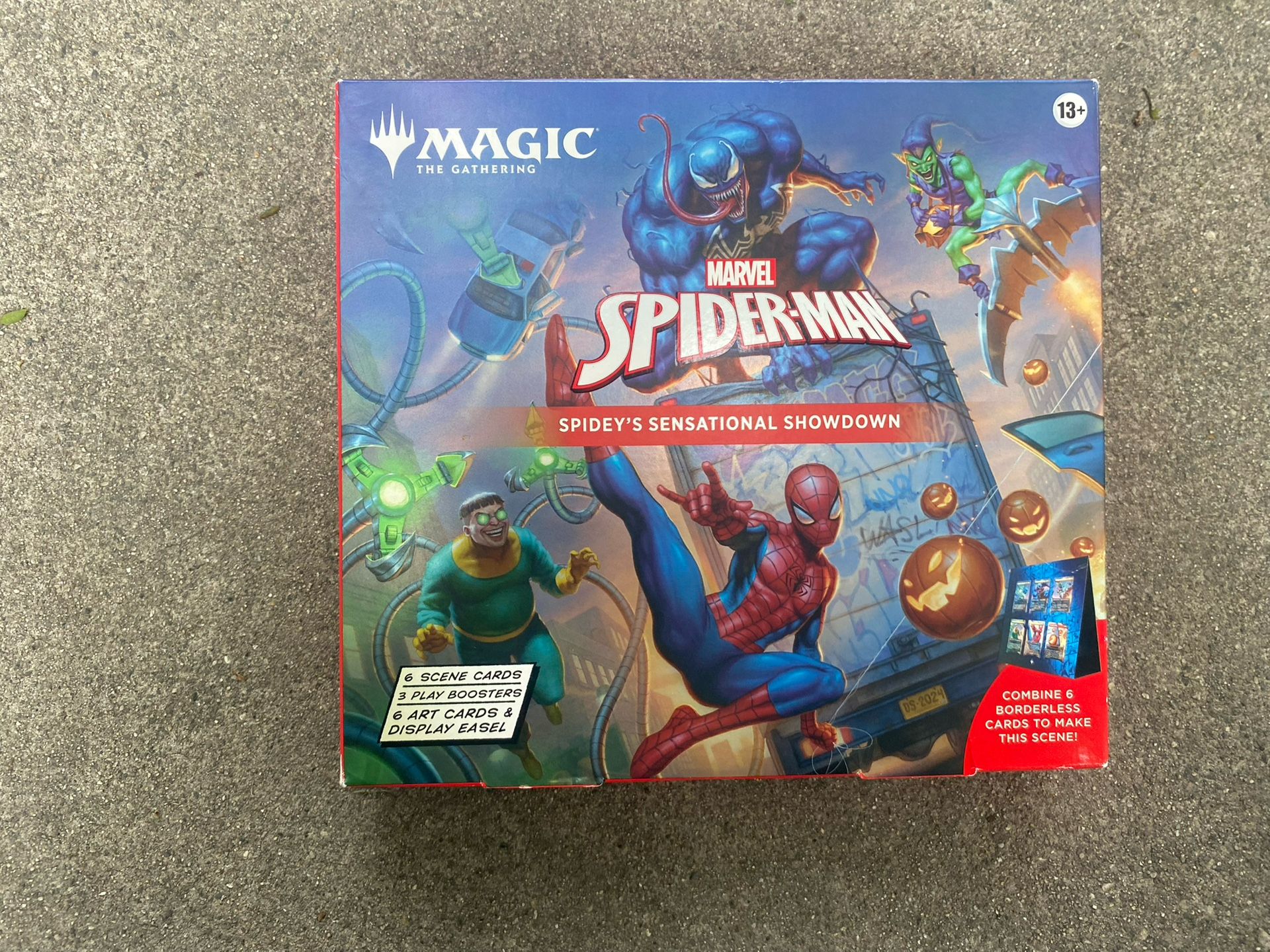 Magic The Gathering Spider-Man Scene Box