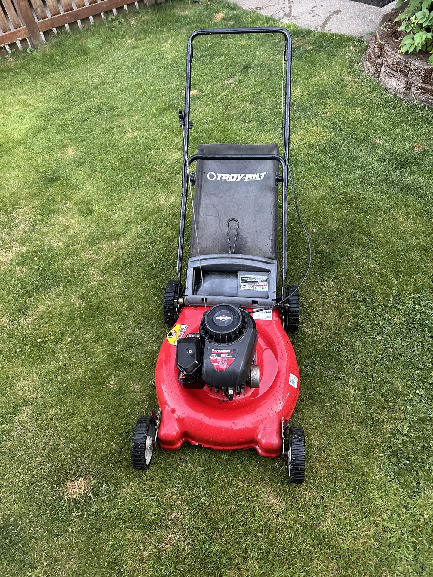 Push craftsman lawn mower