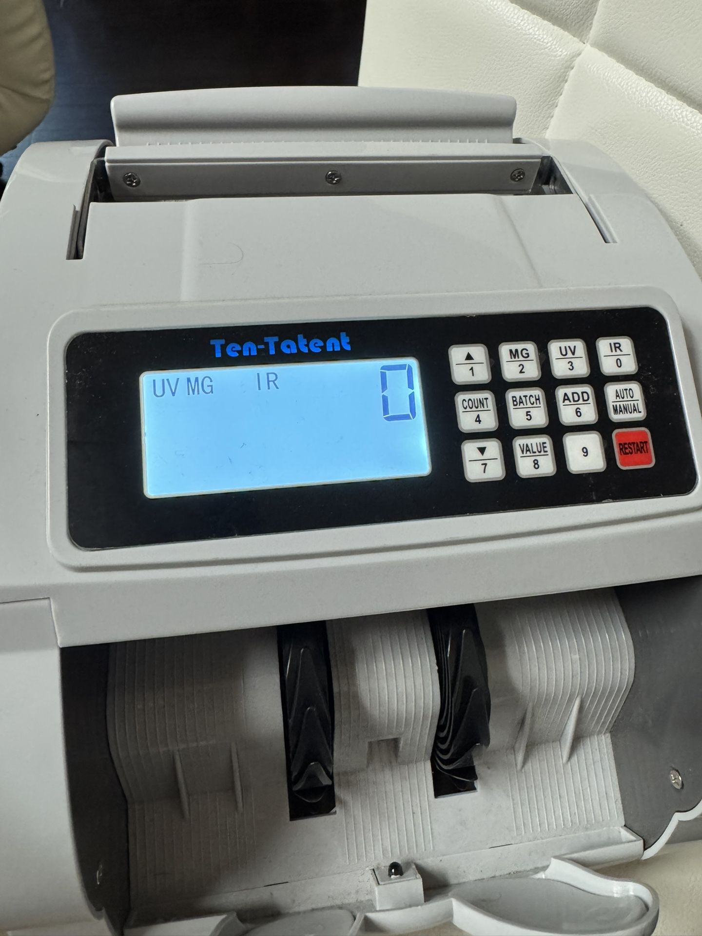 Money Counter with UV/MG/IR Detection