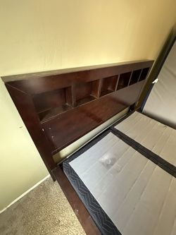 Cal King Bed and Box spring