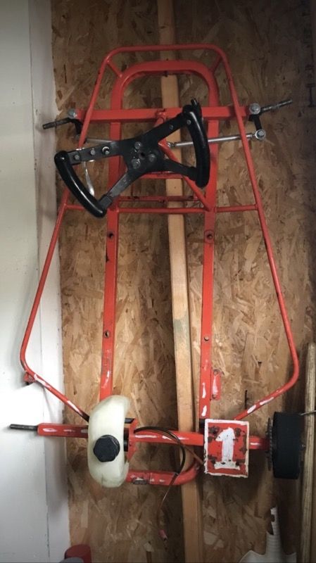 GoPed GoQuad FRAME AND SEAT go kart go quad go-ped go ped