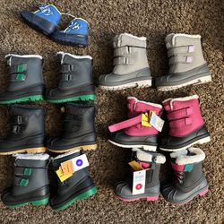 Boys And Girls Snow Boots 