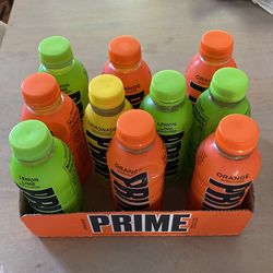 10) Variety Pack - PRIME | Citrus Blast (5 Orange, 4 Lemon Lime, 1 Lemonade)