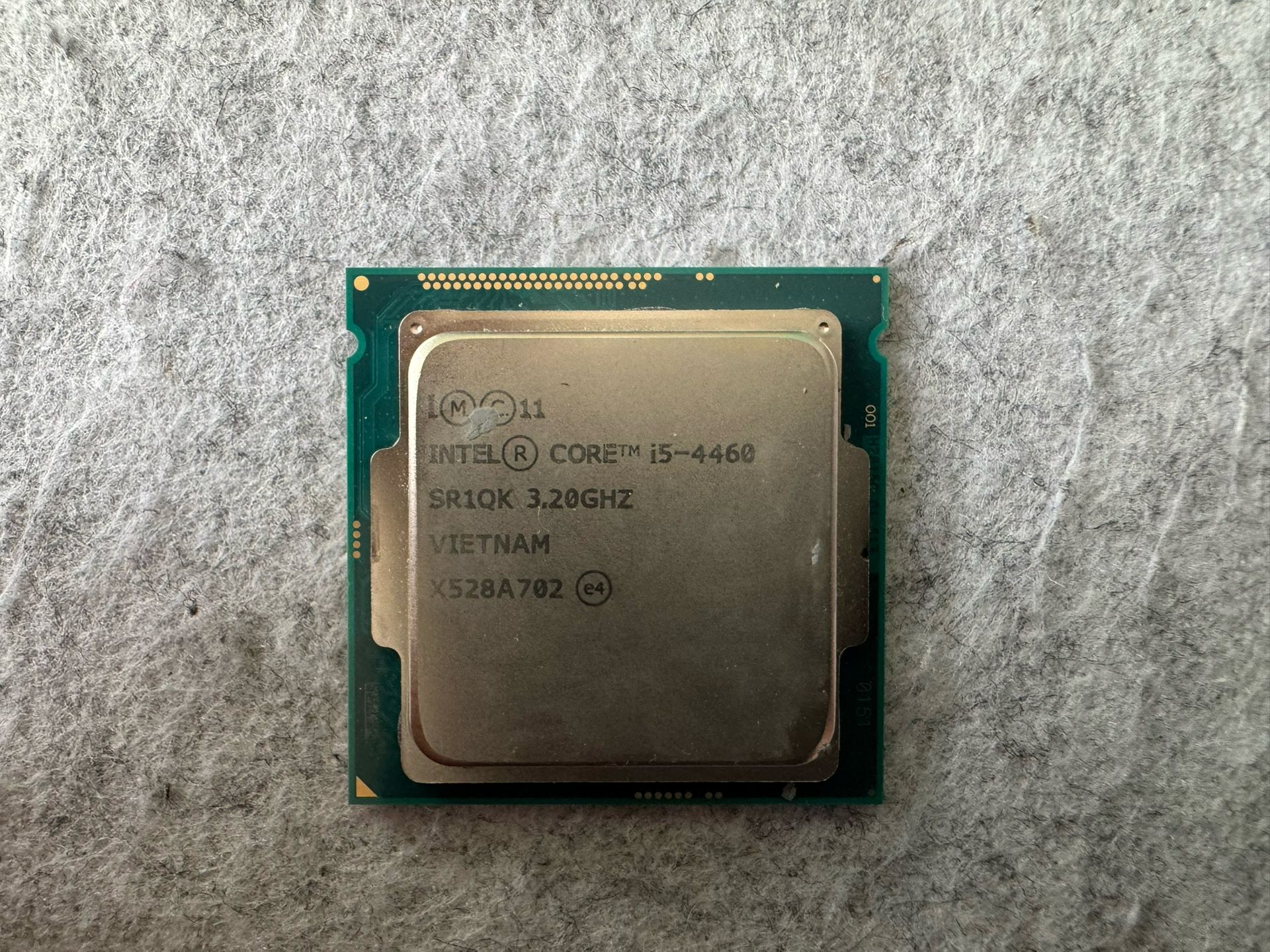 Intel I5 4460 Used CPU
