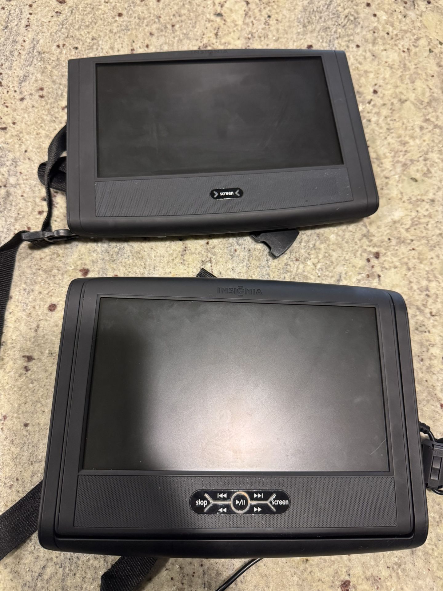 10” Insignia Portable Car/dvd Player