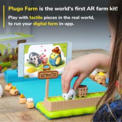 PlayShifu Educational Farm Toys - Plugo Farm (Kit + App) Interactive Educational Toy with Farm Animals & Barn | Build & Grow Your Farm | Gifts for Boy