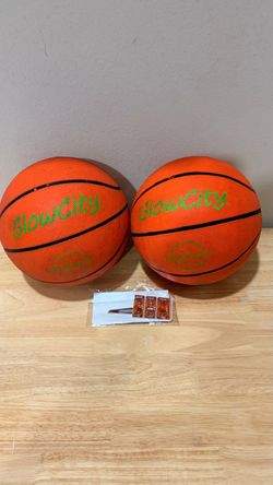 Glow in the dark basketball