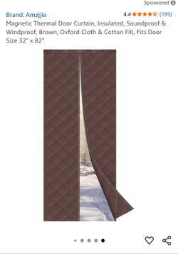 Magnetic Thermal Door Curtine