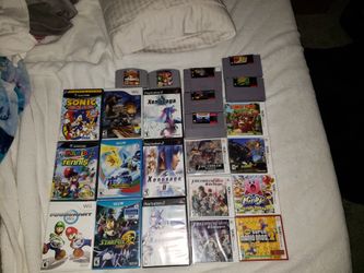 Video Games PS2/N64/SNES/GAMECUBE/WII/3DS